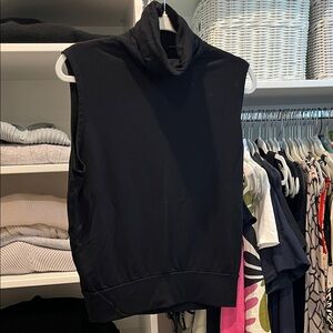 Bleusalt Black Turtleneck Top